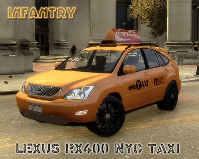 Lexus RX400 New York Taxi